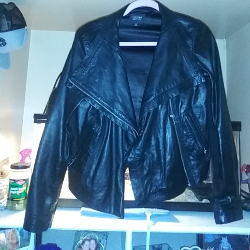 Leather jacket